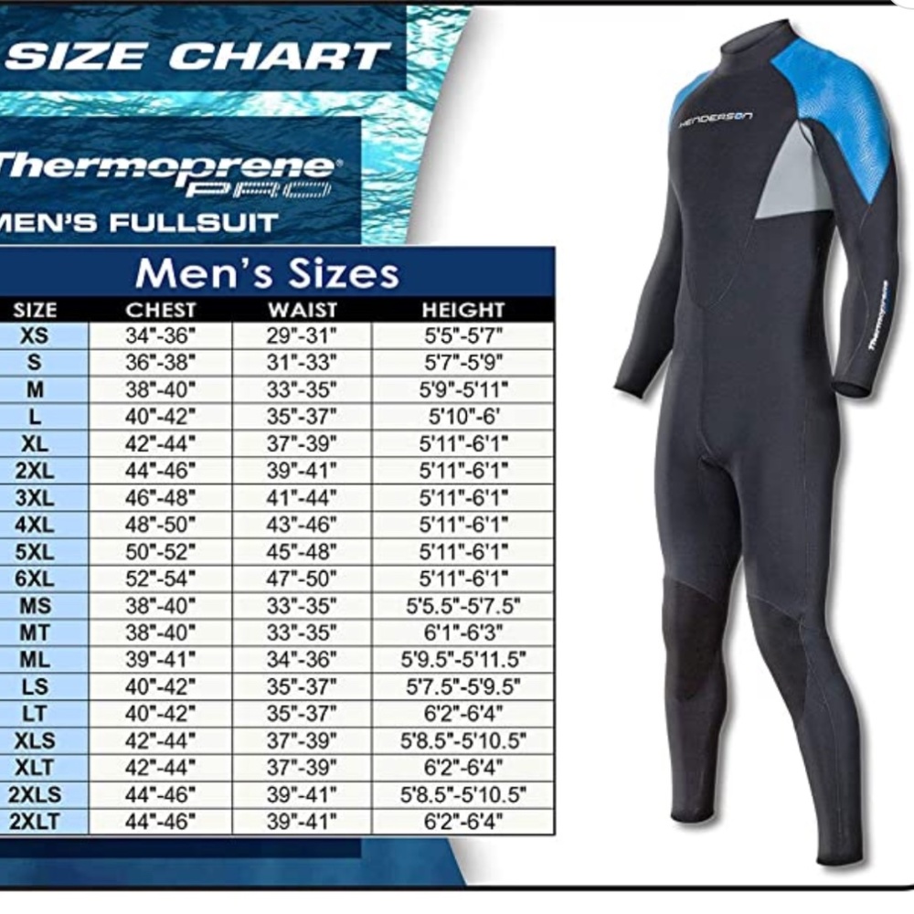 NEW Henderson Thermoprene Pro Men's 3mm Jumpsuit LARGE